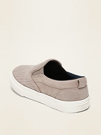 View large product image 3 of 4. Unisex Canvas Slip-Ons for Toddler