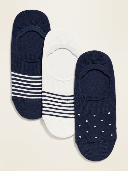 Old Navy Novelty NoShow Sneaker Socks 3Pack for Women 1425964830000