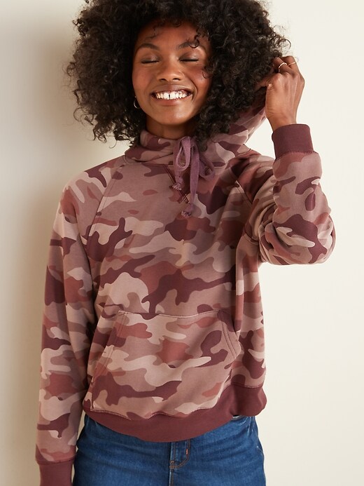 Lululemon Athletica Camo Brown Zip Up Hoodie Size 8 - 48% off