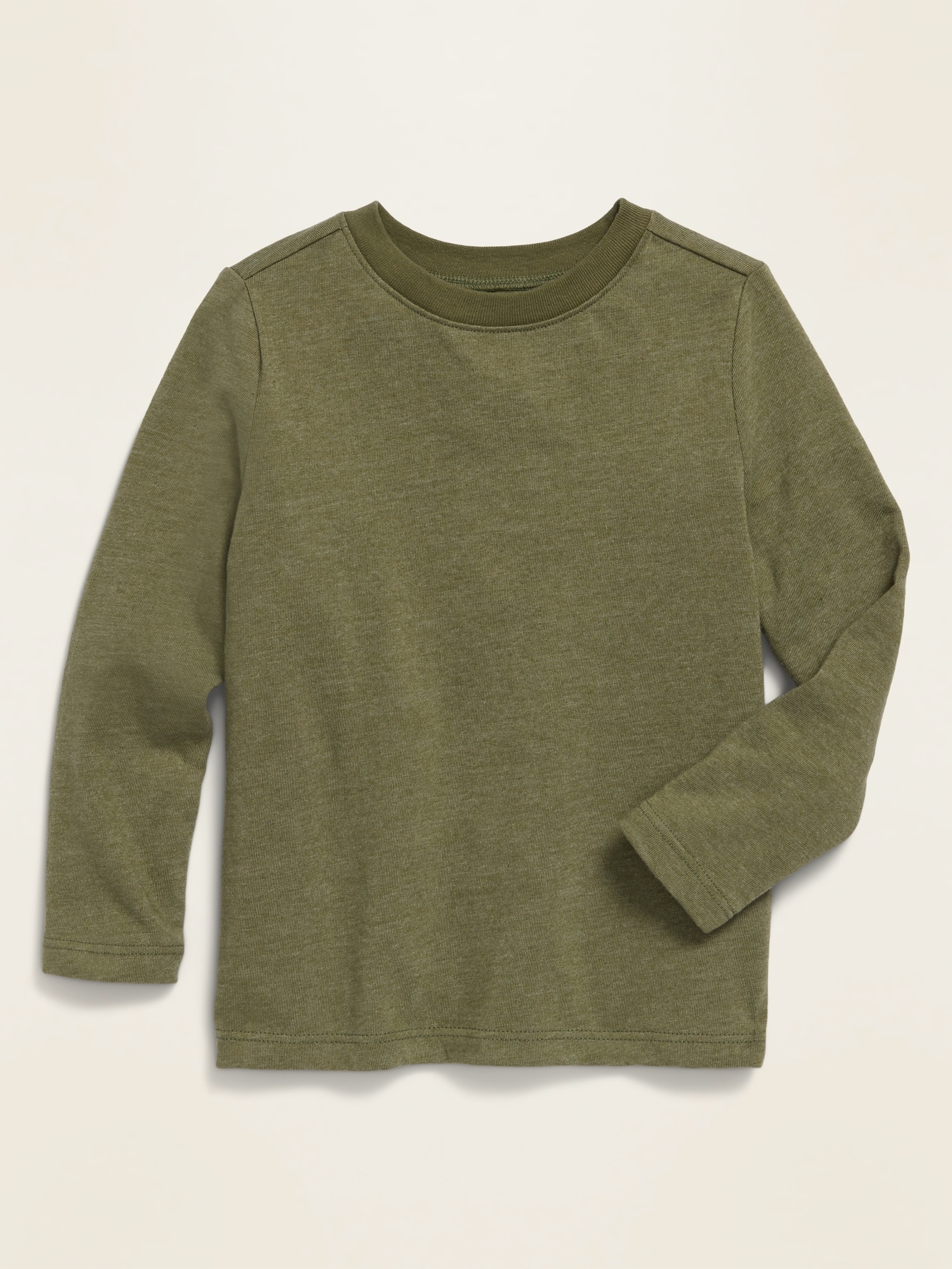 Boys Soft Cotton Jersey Long Sleeve Tee | Elf Green