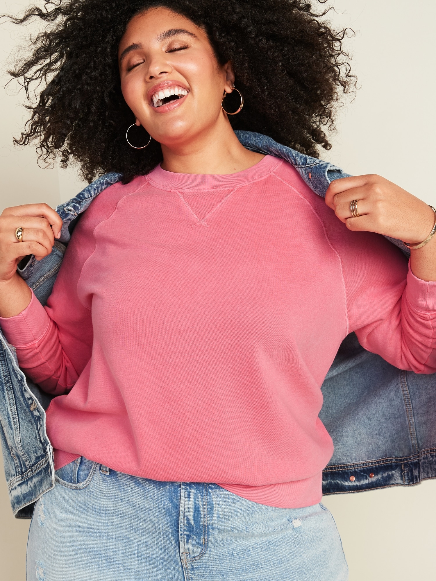 Old navy plus size sweatshirts online