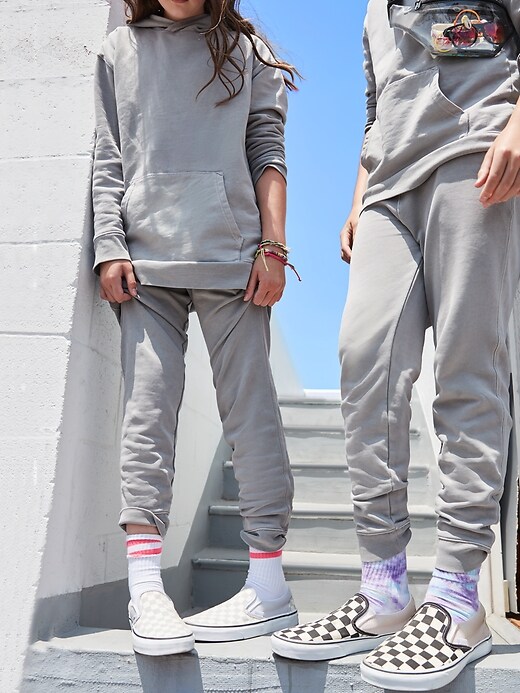 View large product image 1 of 2. Popsugar X Old Navy French Terry Garment-Dyed Gender-Neutral Joggers