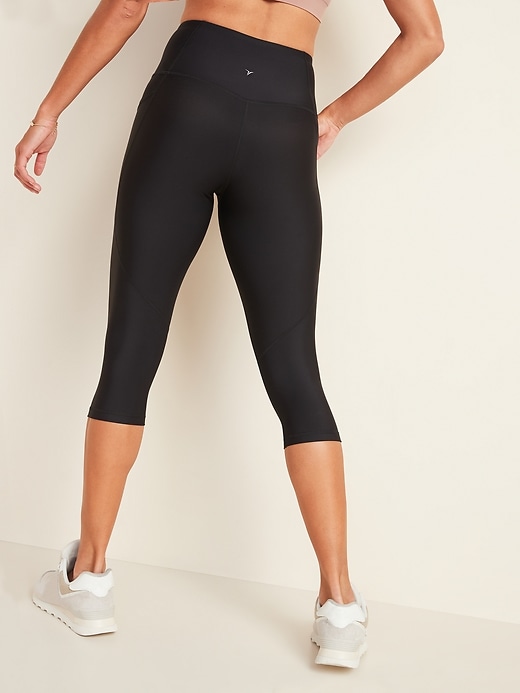 High-Waisted Elevate Powersoft Side-Pocket Ultra-Crop Leggings for Women