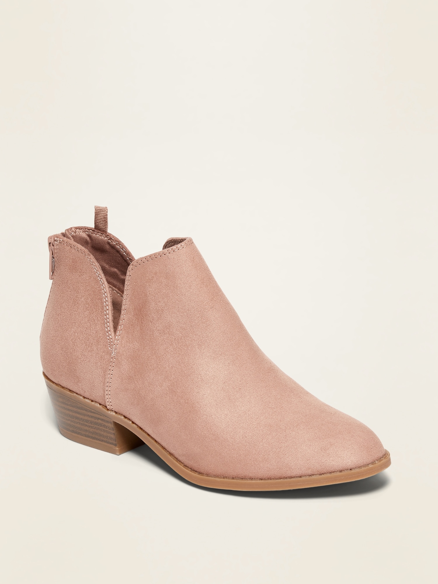 Girls faux hot sale suede boots