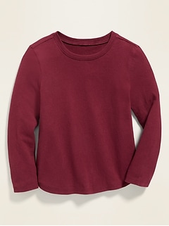 old navy red long sleeve shirt