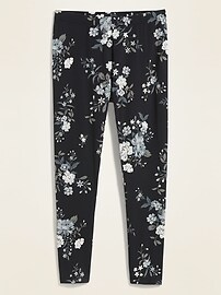 View large product image 3 of 3. High-Waisted Printed Jersey Plus-Size Leggings