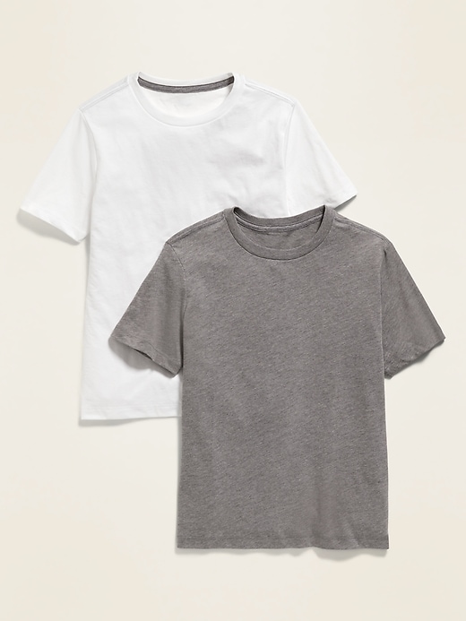 View large product image 1 of 1. Softest Crew-Neck T-Shirt 2-Pack For Boys