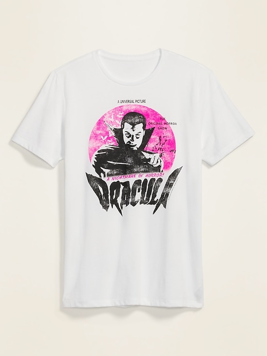 Voir une image plus grande du produit 1 de 1. T-shirt unisexe à imprimé DraculaMC pour homme et femme