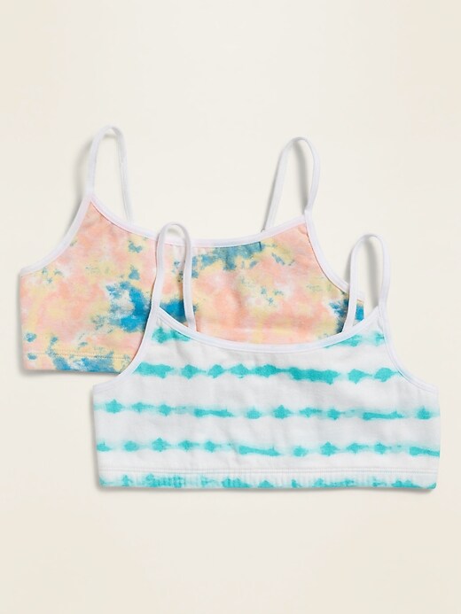 View large product image 1 of 1. Printed Cami Bra 2-Pack for Girls