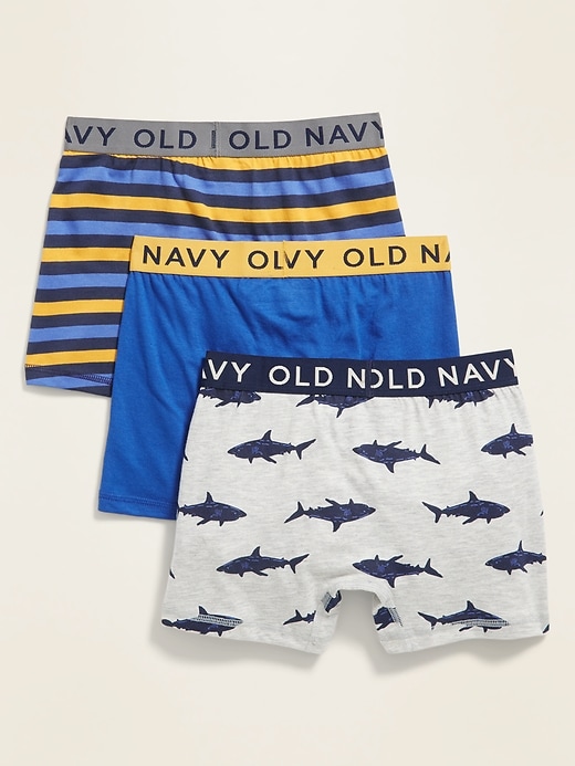 View large product image 2 of 2. Boxer-Briefs 3-Pack For Boys