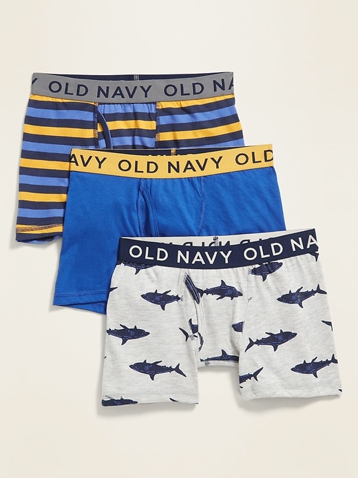 View large product image 1 of 2. Boxer-Briefs 3-Pack For Boys