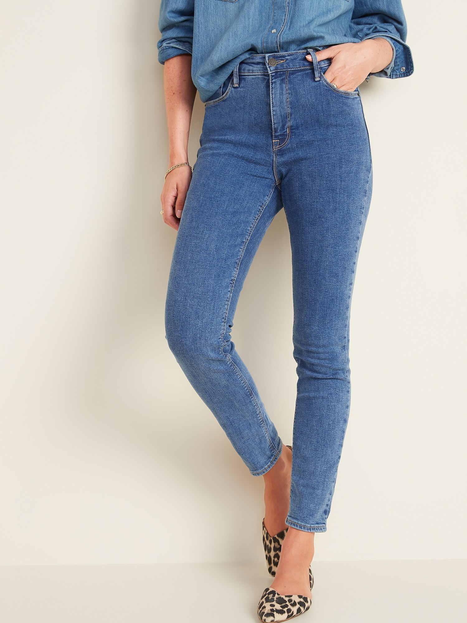 skinny coupe moulante jeans