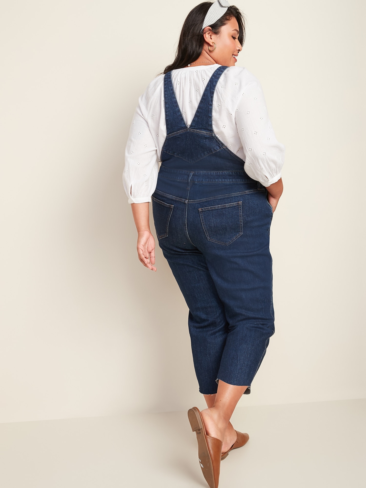 Boyfriend overalls plus on sale size