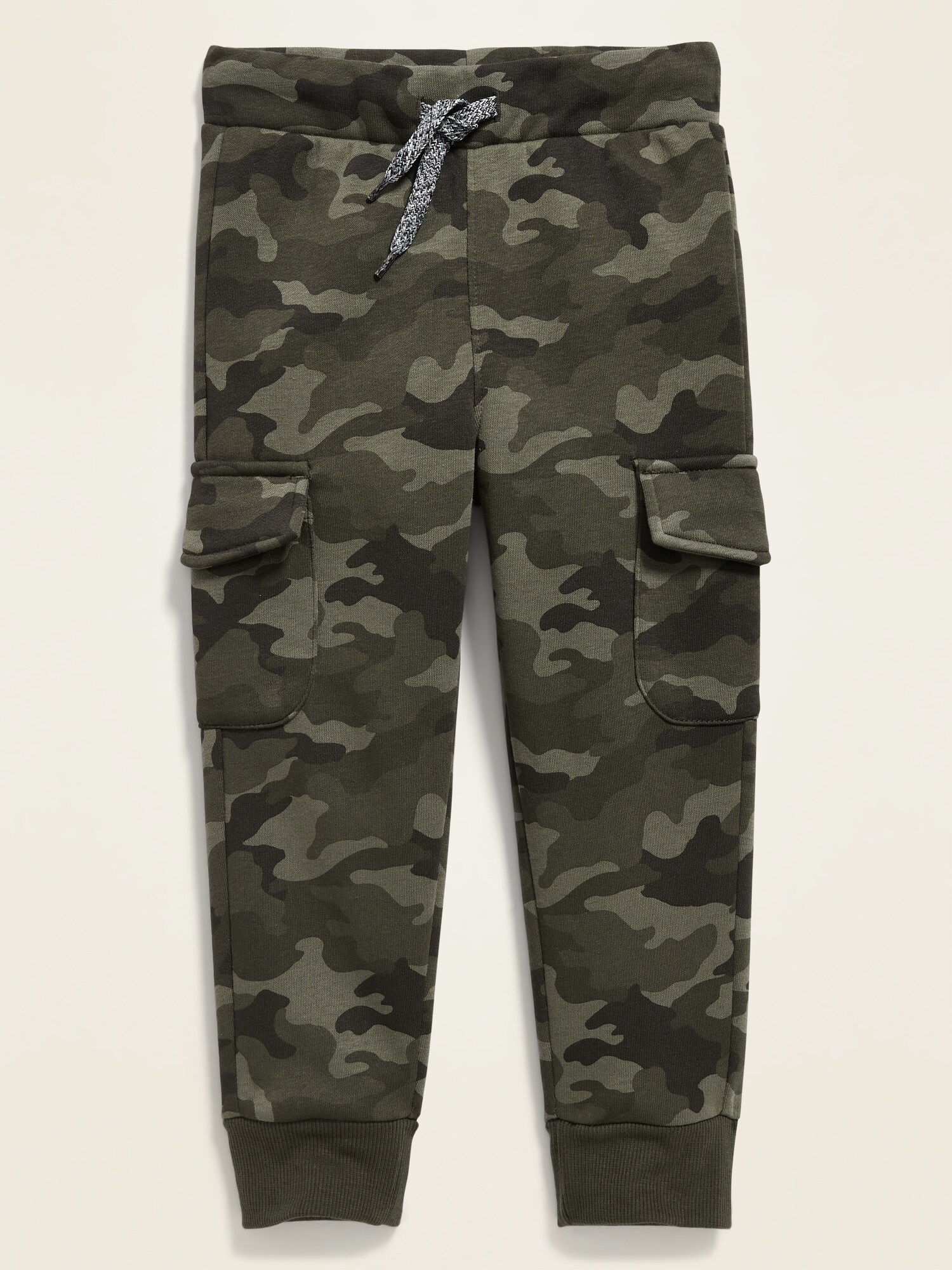 drawstring cargo jogger pants