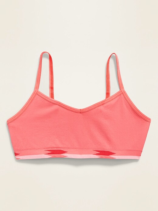 View large product image 1 of 1. Seamless Cami Bra 2-Pack for Girls