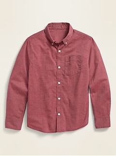 old navy red long sleeve shirt