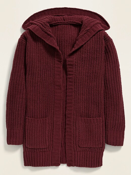 Girls chenille cardigan hotsell