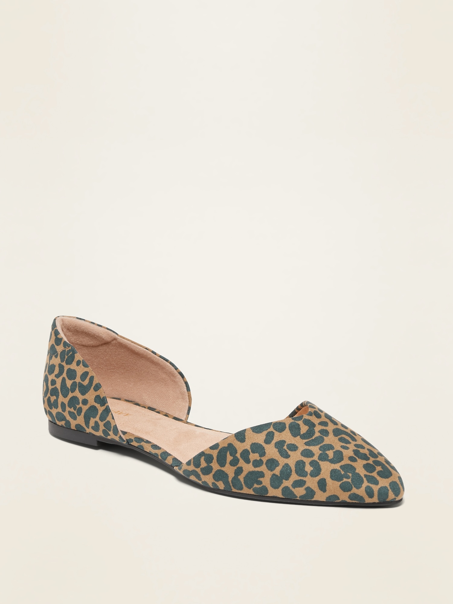 Pointy-Toe D'Orsay Flats For Women | Old Navy