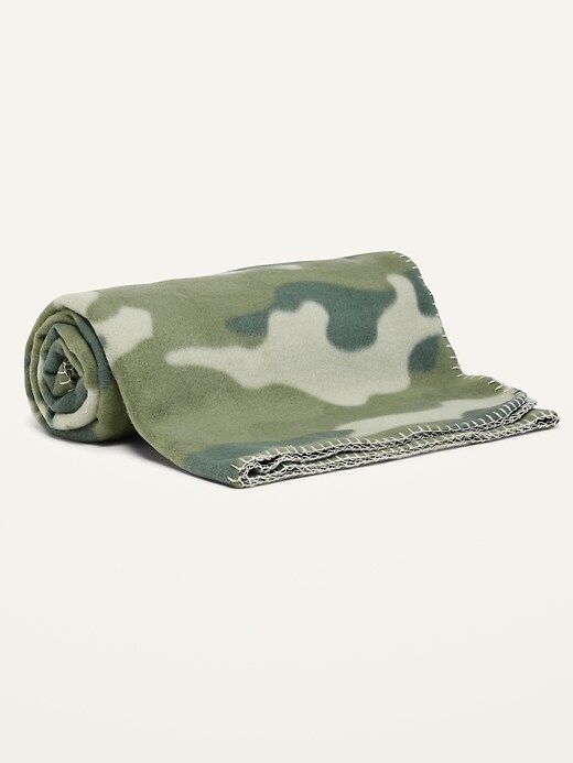 View large product image 1 of 1. Cozy Patterned Performance Fleece Blanket