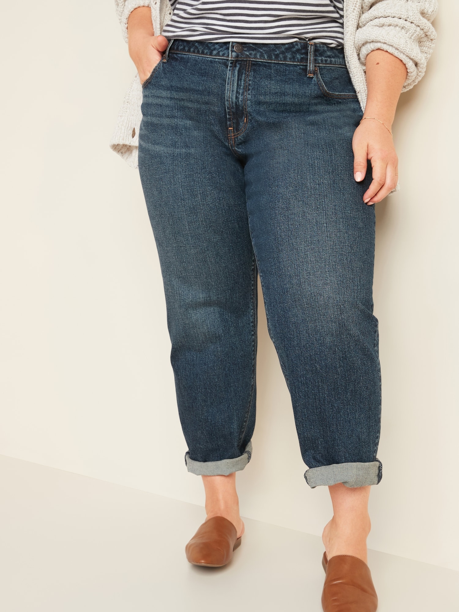 Old navy plus 2024 size boyfriend jeans