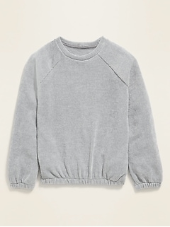 girls gray sweater