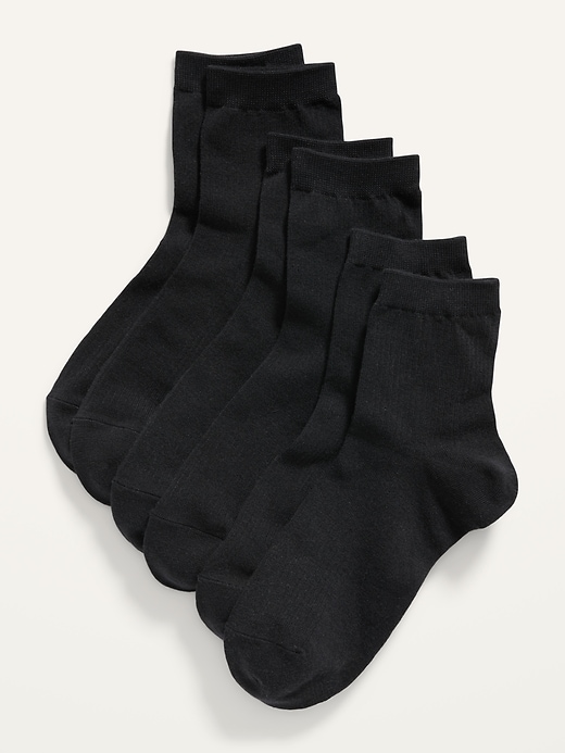 Quarter Crew Socks 3Pack For Women Old Navy