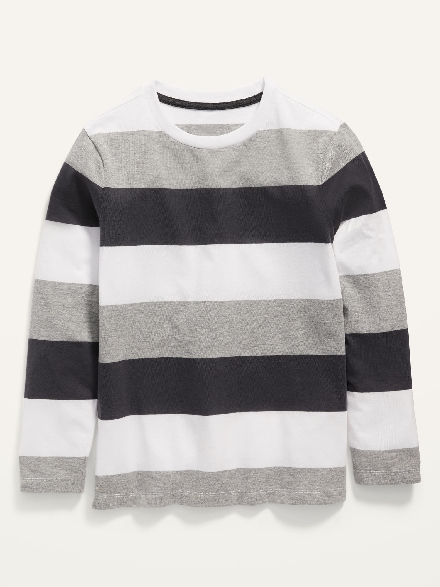 Softest Long-Sleeve Striped Tee for Boys | Old Navy