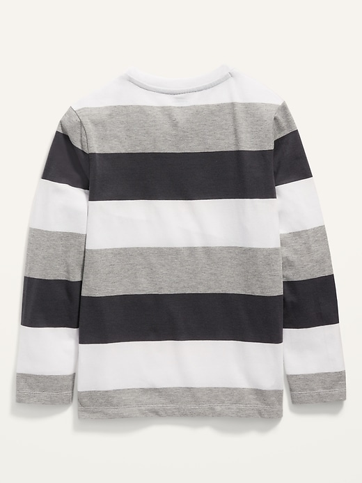 Striped Bass Long Sleeve Youth Tee | Xlg | Washed Navy (WASNV)