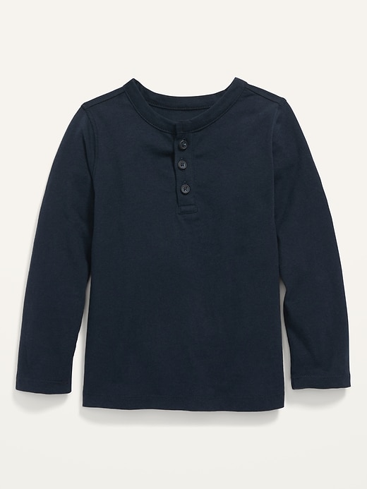 Old Navy Unisex Long-Sleeve Henley for Toddler - 616703033