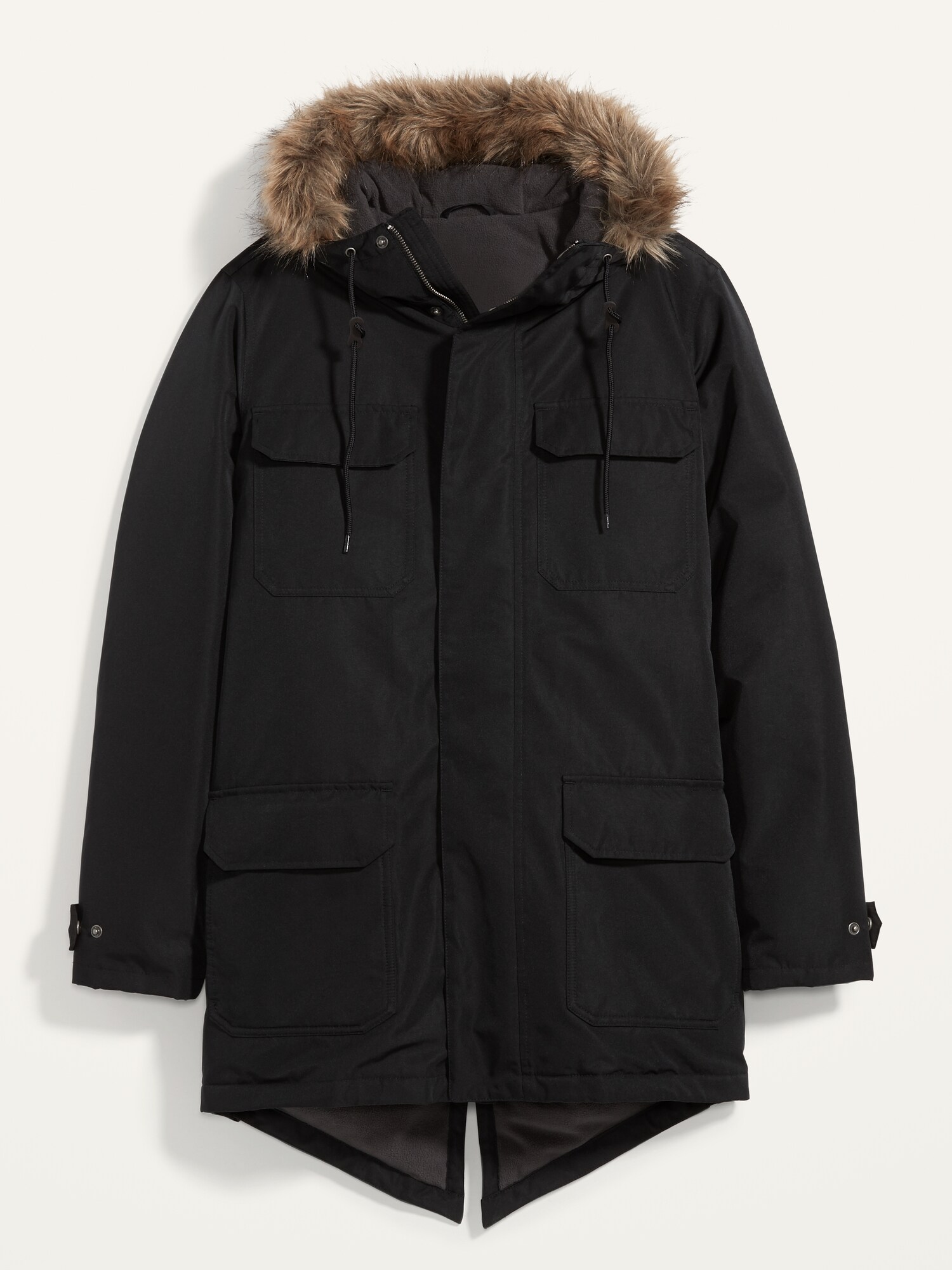 water resistant parka mens