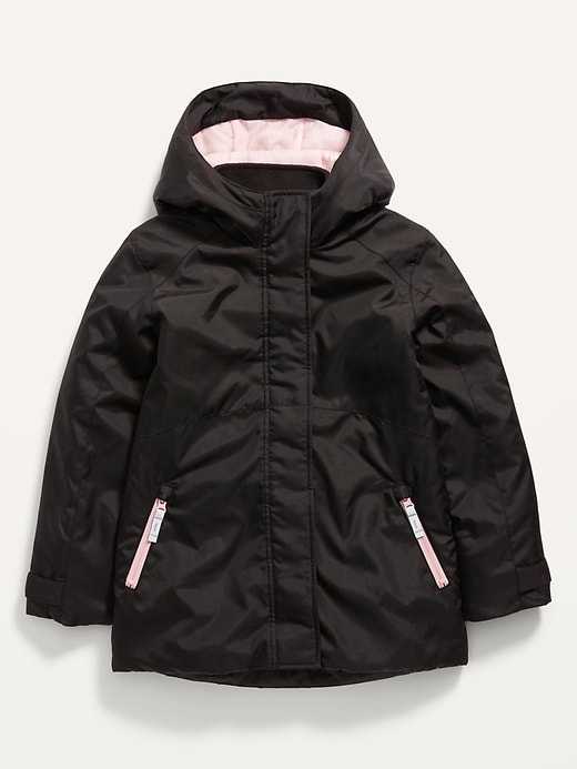 View large product image 1 of 2. 3-in-1 Hooded Snow Jacket for Girls