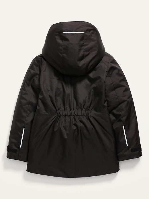 View large product image 2 of 2. 3-in-1 Hooded Snow Jacket for Girls