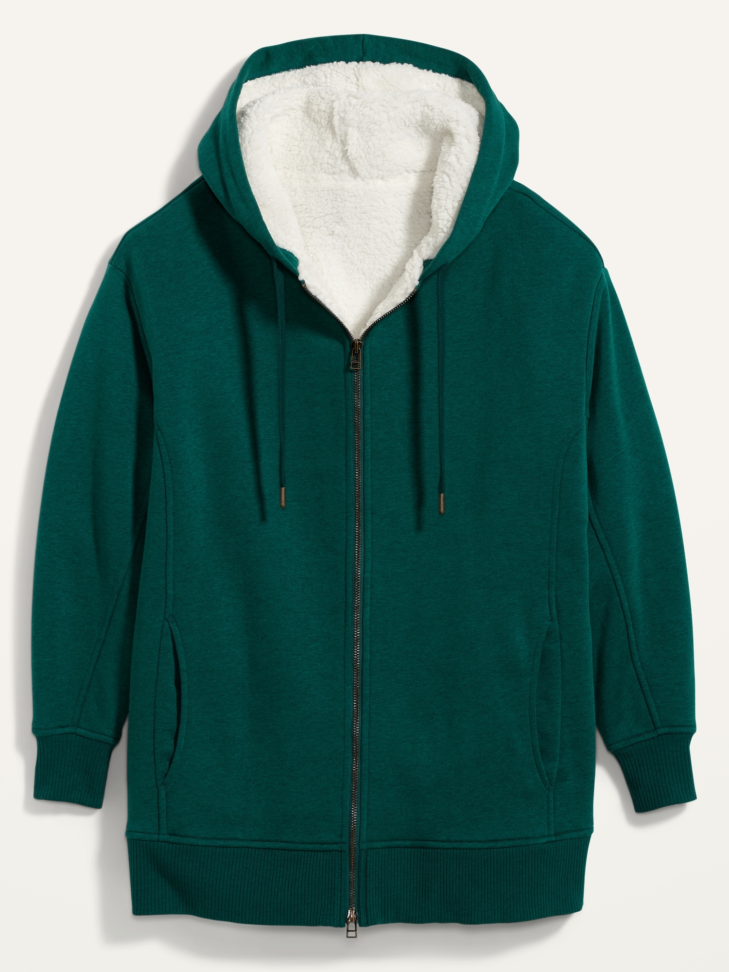 sherpa hoodie oversized