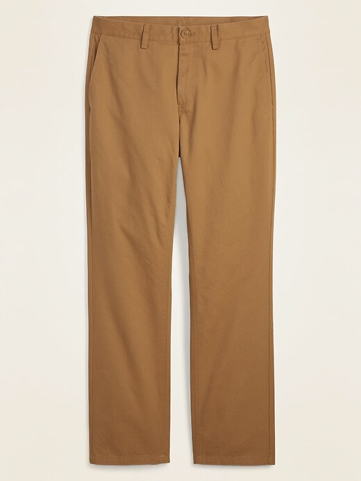 View large product image 2 of 2. Straight Uniform Non-Stretch Chino Pants