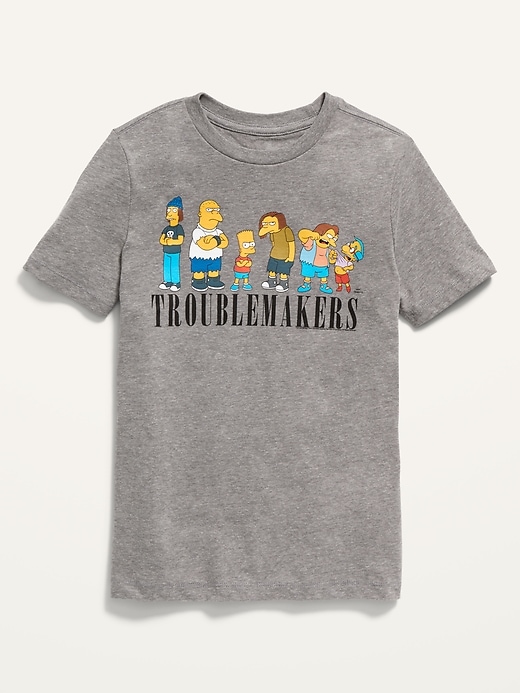 View large product image 1 of 1. Gender-Neutral Licensed Pop-Culture Graphic Tee For Kids