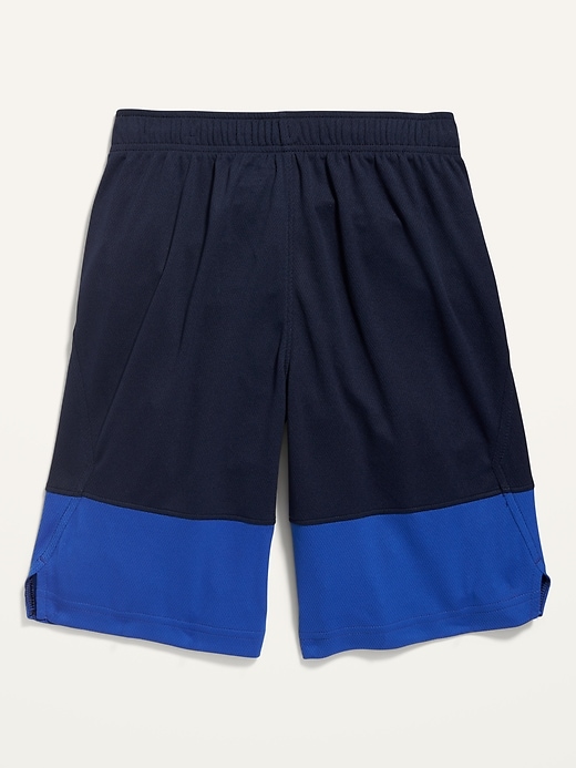 View large product image 2 of 2. Go-Dry Mesh Basketball Shorts For Boys