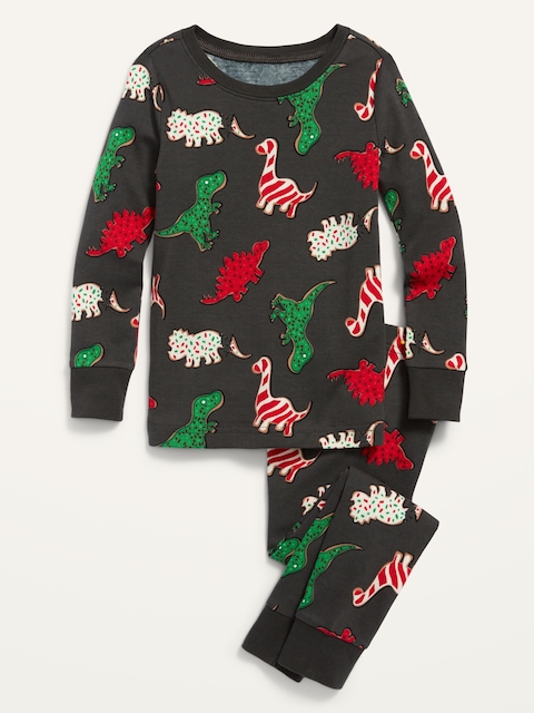 Unisex Printed Pajama Set for Toddler & Baby