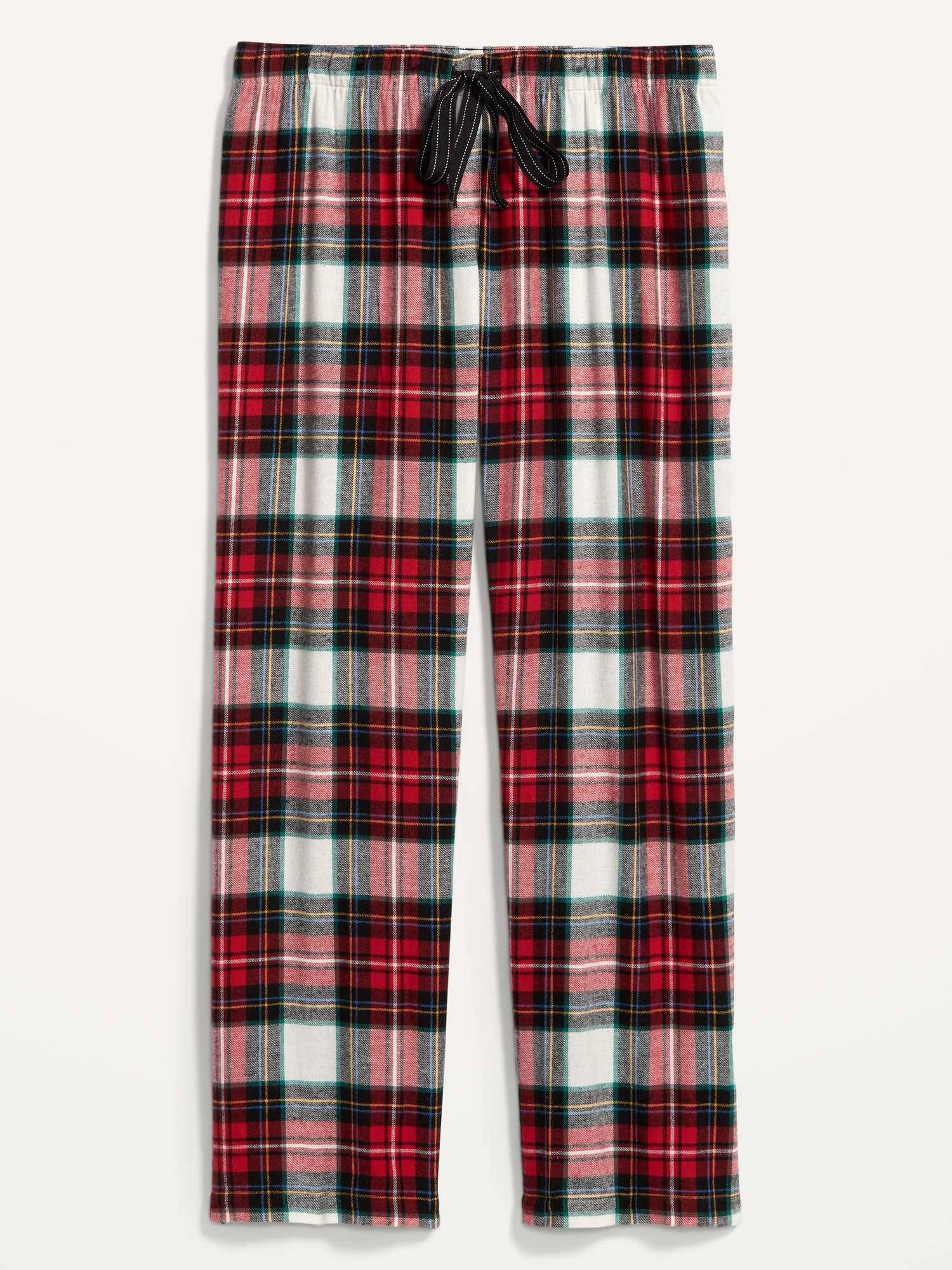 Patterned Flannel Plus-Size Pajama Pants
