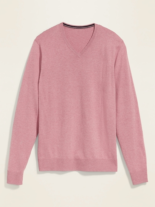 View large product image 2 of 2. Soft-Washed V-Neck Sweater