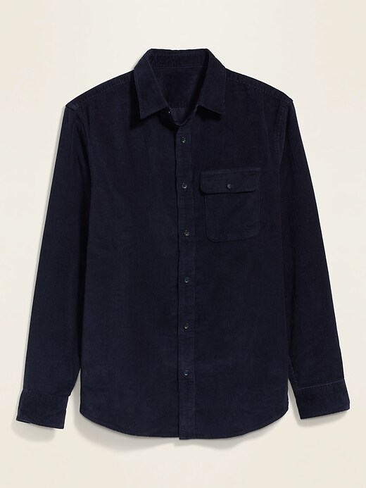 Regular Fit Corduroy Shirt