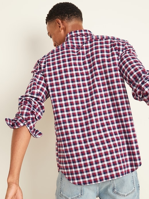 View large product image 2 of 3. Regular-Fit Built-In Flex Everyday Oxford Shirt
