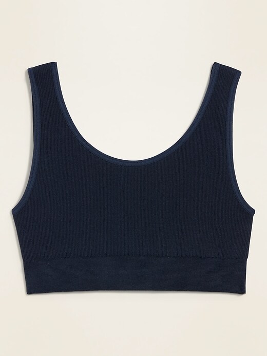 View large product image 2 of 2. Seamless Lounge Bralette Top