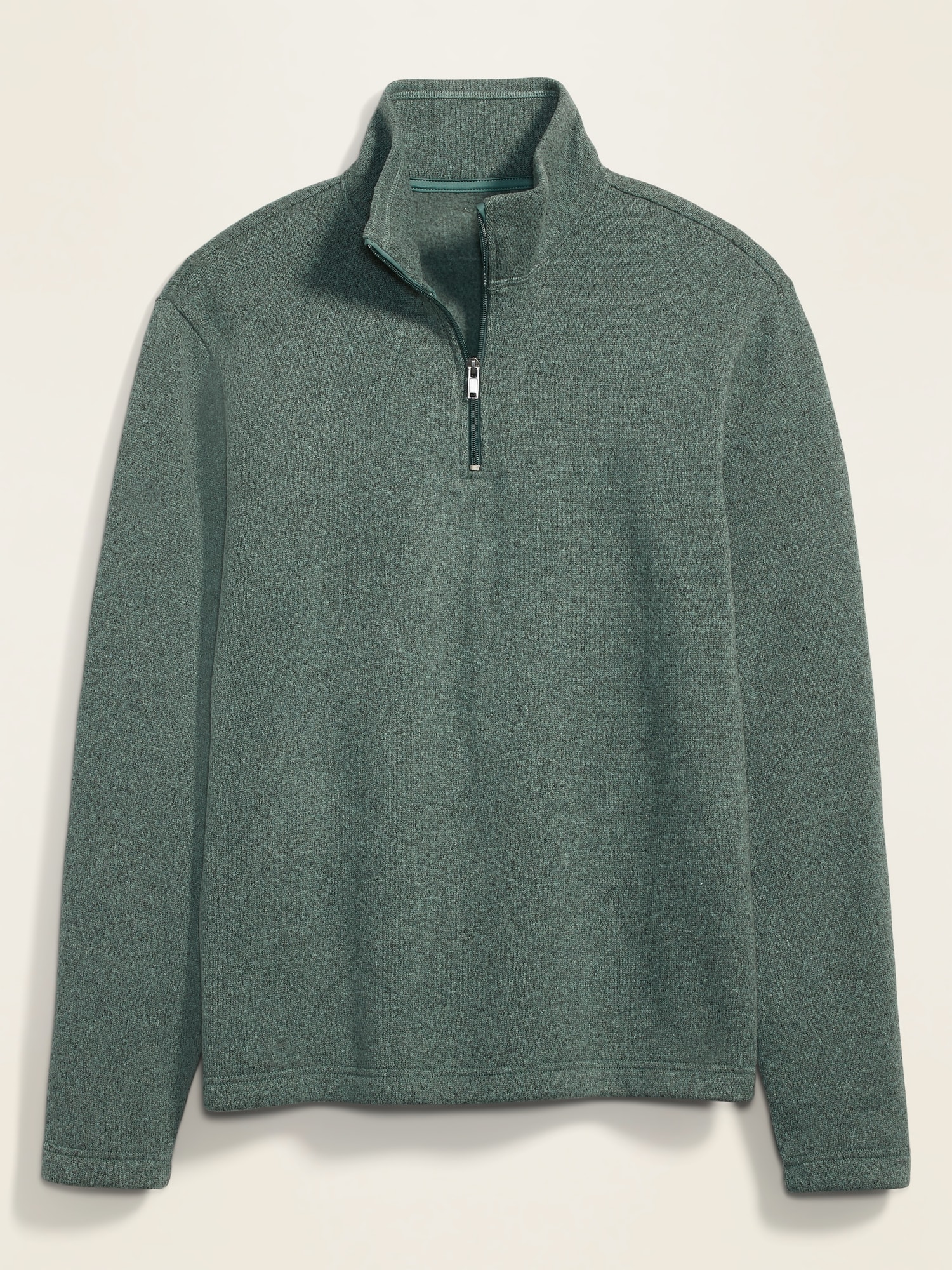 Download Sweater-Fleece Mock-Neck 1/4-Zip Sweatshirt for Men | Old Navy