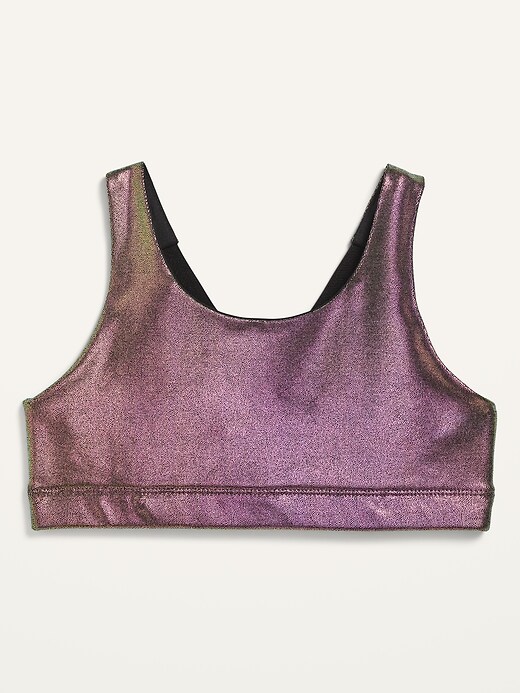 View large product image 1 of 1. Go-Dry Strappy Sports Bra for Girls