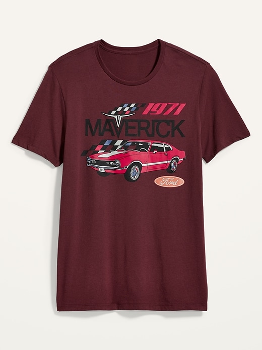 Voir une image plus grande du produit 1 de 1. T-shirt unisexe 1971 Maverick FordMD pour homme et femme