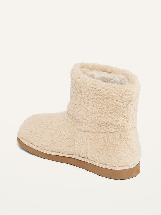 Image number 3 showing, Cozy Sherpa Slipper Booties