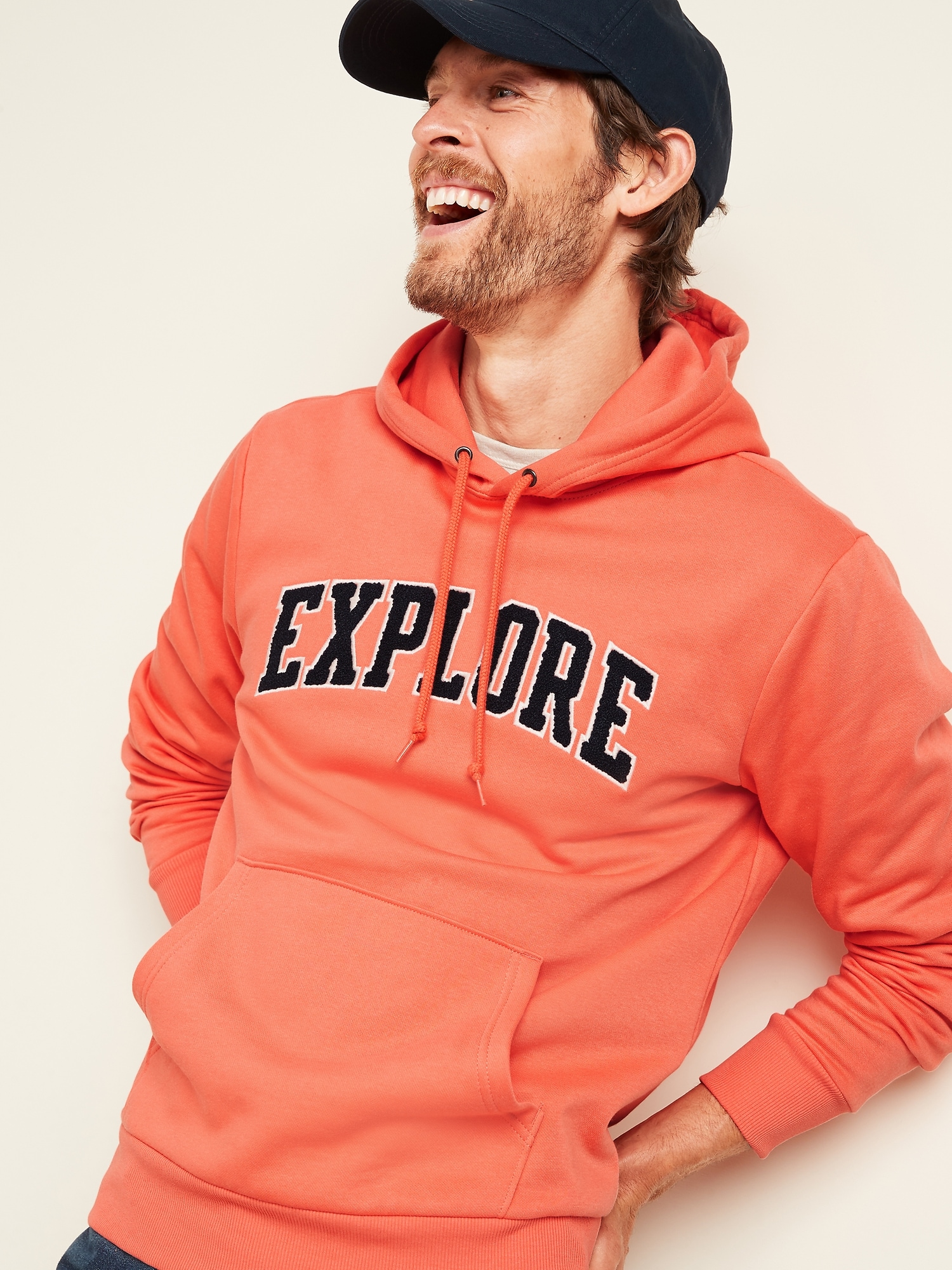 old navy red hoodie