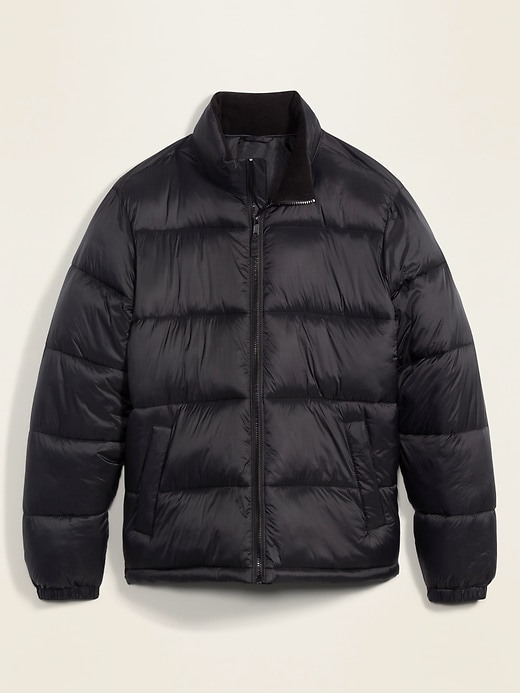 Frost Free Zip Front Puffer Jacket for Men Old Navy