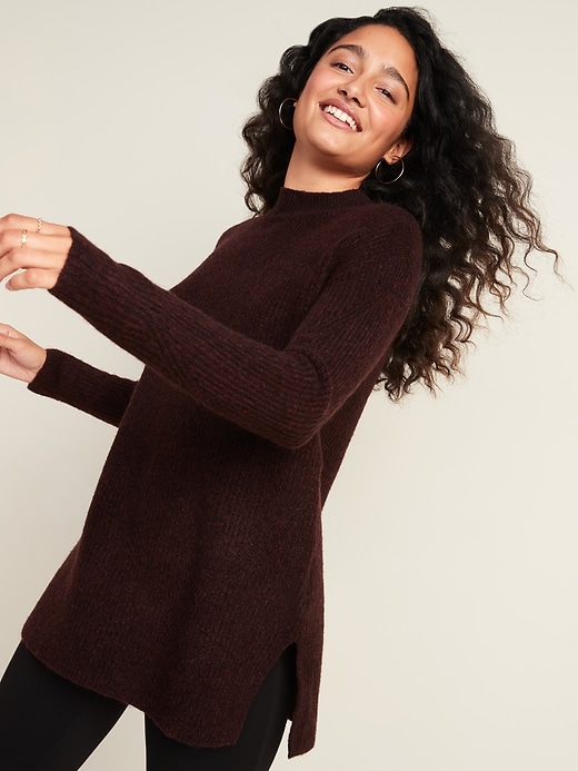 old navy cozy textured tunic