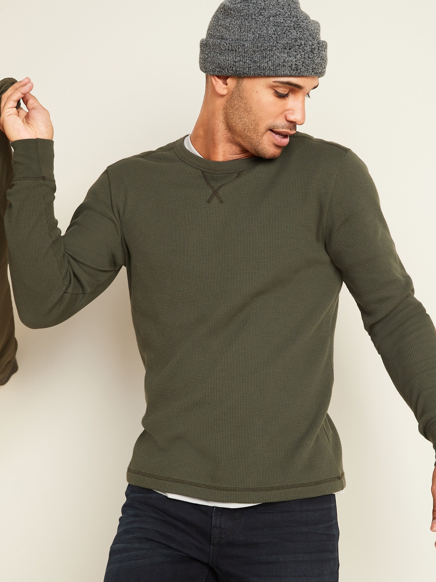thermal tops old navy